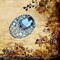 Oval Gunmetal Gothic Crystal Brooch with AB Rhinestones for Vintage Costume Jewelry